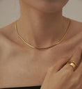 Load image into Gallery viewer, Priscilla Curb Chain Necklace - Gold