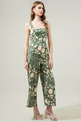 Load image into Gallery viewer, Terri Floral Sweet Stuff Wide Leg Jumpsuit - Olive Green