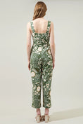 Load image into Gallery viewer, Terri Floral Sweet Stuff Wide Leg Jumpsuit - Olive Green