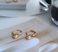 Load image into Gallery viewer, Amore Tiny Heart Earrings - Gold