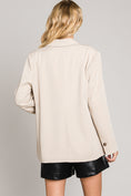 Load image into Gallery viewer, Chloe Single-Breasted Blazer - Pale Almond