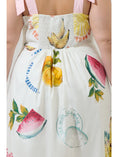 Load image into Gallery viewer, Elena Postcard Midi Dress - Plus - Ivory/Multi