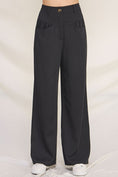 Load image into Gallery viewer, Gelia Girdle High-Waist Twill Pants
