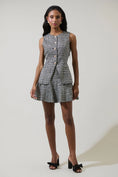 Load image into Gallery viewer, Halle Tweed Button Vest - Black/Multi