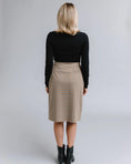Load image into Gallery viewer, Ivy Plaid Button-Down Skirt - Brown/Black