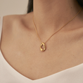 Load image into Gallery viewer, Jameson Infinity Pendant Necklace - Gold