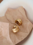 Load image into Gallery viewer, Janel Double Hoop Stud Earring