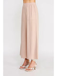 Load image into Gallery viewer, Jinny Scallop Cropped Pants - Almond
