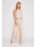 Load image into Gallery viewer, Jinny Scallop Cropped Pants - Almond