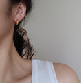 Load image into Gallery viewer, Kim Mini Hoop Earrings - 18K Gold