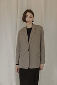 Load image into Gallery viewer, Kingsley Oversized Blazer -  Khaki