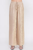 Load image into Gallery viewer, Mariah Wide Leg Satin Pants