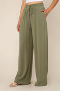 Load image into Gallery viewer, Marianna Wide Leg Linen Pant - Natural, Desert Tan, Sage