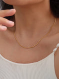 Load image into Gallery viewer, Nadine Snake Chain Necklace - Gold