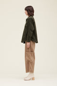Load image into Gallery viewer, Nicole Corduroy Shirt Jacket - Dark Olive