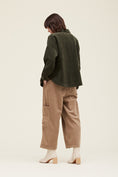Load image into Gallery viewer, Nicole Corduroy Shirt Jacket - Dark Olive