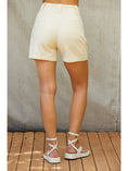 Load image into Gallery viewer, Lindsey Pleated Trouser Shorts - Cream