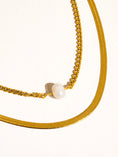 Load image into Gallery viewer, Raya Layered Pearl Chain Necklace