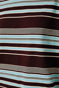 Load image into Gallery viewer, Frankie Drop Shoulder Striped Top - Burgundy/Blue