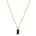 Load image into Gallery viewer, Selena Tiny Emerald Cut Necklace - 14k Gold Filled