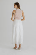 Load image into Gallery viewer, Simone Ribbed Scoop Neck Crop Top - Blush