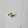 Load image into Gallery viewer, Soleil Sun Signet Ring - Gold