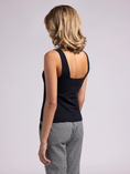 Load image into Gallery viewer, Vivian Square Neck Tank Top - Black