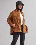 Load image into Gallery viewer, Zarya Corduroy Shirt Jacket - Camel