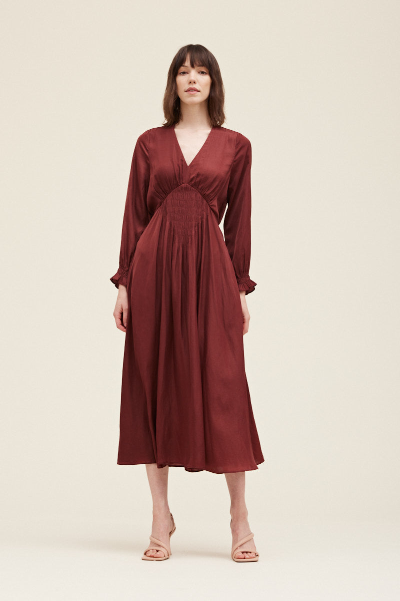 black long sleeve sparkly dress Long Sleeve Embellished Backless Maxi Dress in Black - 12