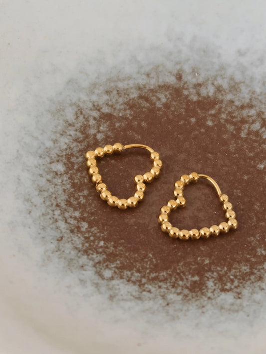 Emi Petite Heart Earrings