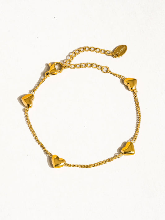 Lorraine Petite Heart Bracelet