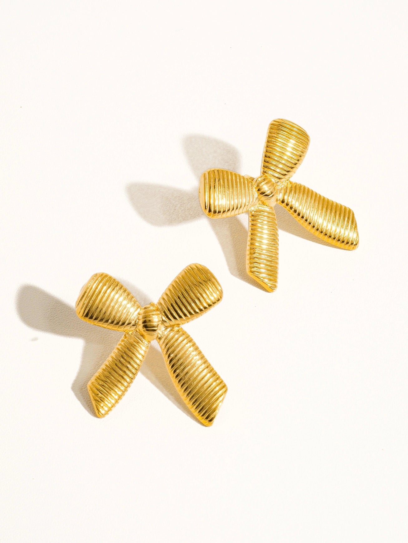 Anna Bow Stud Earrings