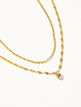 Load image into Gallery viewer, Cherisse CZ Stone Stacked Necklace
