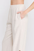 Load image into Gallery viewer, Cherry Embroidered Scallop Pants - Natural
