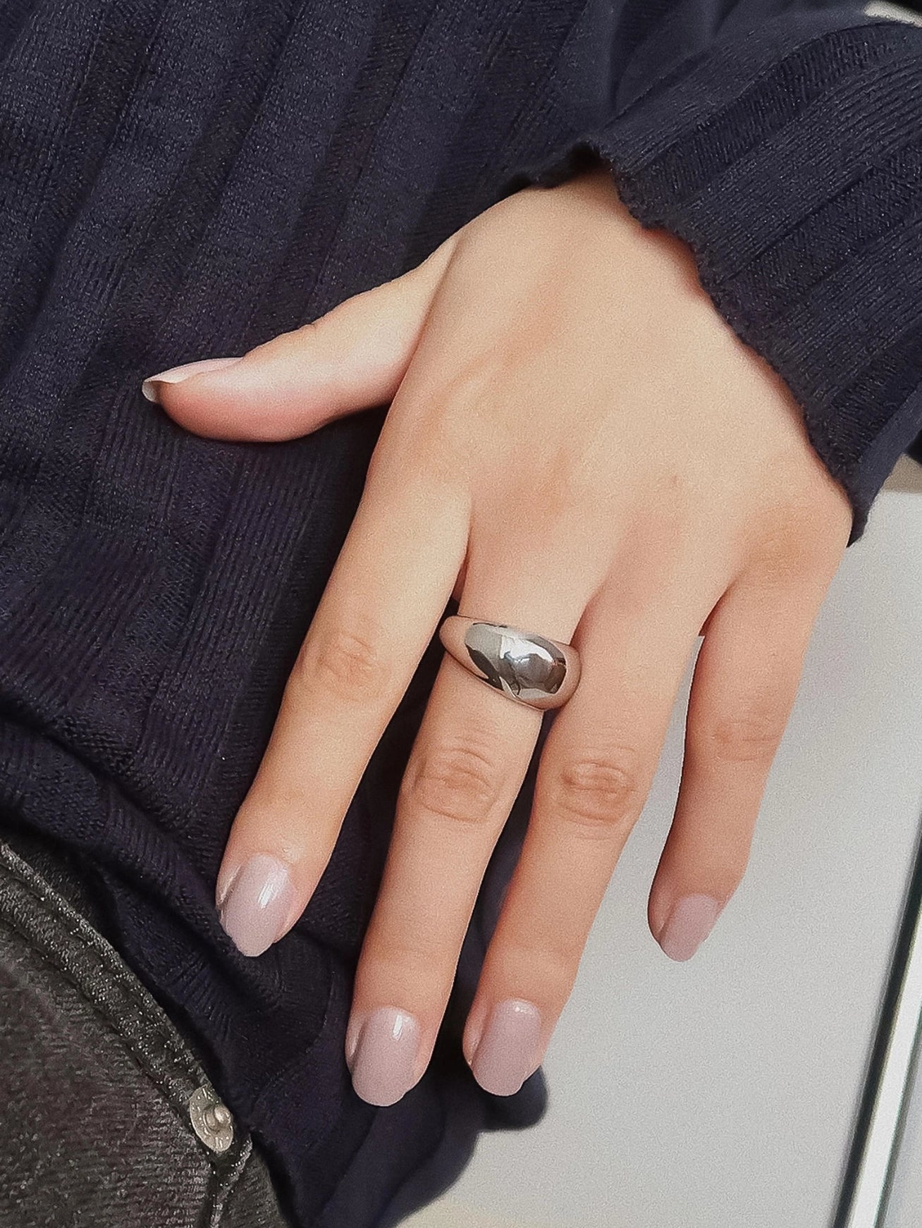 Coco Chunky Dome Statement Ring