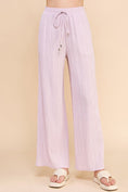 Load image into Gallery viewer, Daphne Woven Tie-Waist Pants - Dusty Lilac
