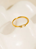 Load image into Gallery viewer, Dari Minimalist CZ Ring
