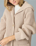 Load image into Gallery viewer, Faye Shawl Collar Long Cardigan - Cobblestone
