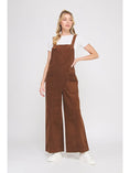 Load image into Gallery viewer, Gaia Corduroy Overalls - Brown
