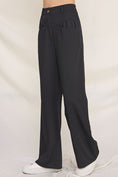 Load image into Gallery viewer, Gelia Girdle High-Waist Twill Pants
