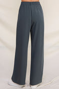 Load image into Gallery viewer, Gelia Girdle High Waist Twill Pants - Balsam Green
