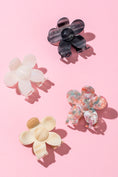 Load image into Gallery viewer, Eco-Friendly Flower Hair Claw Clips - Medium
