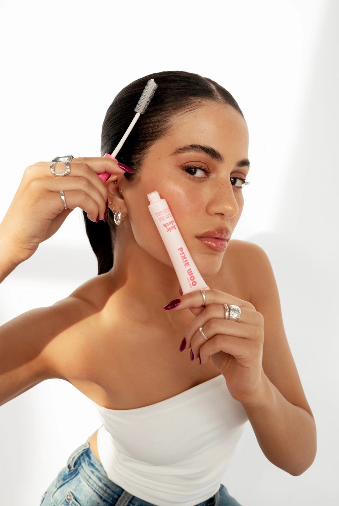 Hair Sleek Styling Gel & Taming Wand