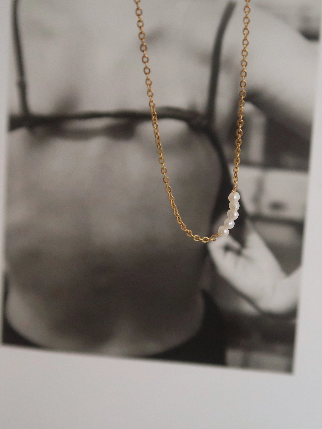 Jenn Freshwater Pearl Layering Necklace