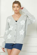 Load image into Gallery viewer, Jess Floral Textured Cardigan
