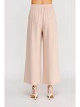 Load image into Gallery viewer, Jinny Scallop Cropped Pants - Almond
