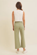 Load image into Gallery viewer, Katelyn Embroidered Front Tie Vest - Cream
