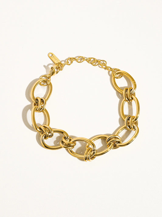Lucia Bold Chain Bracelet - Gold