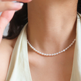 Load image into Gallery viewer, Maisie Freshwater Pearl Choker - Gold/Pearl
