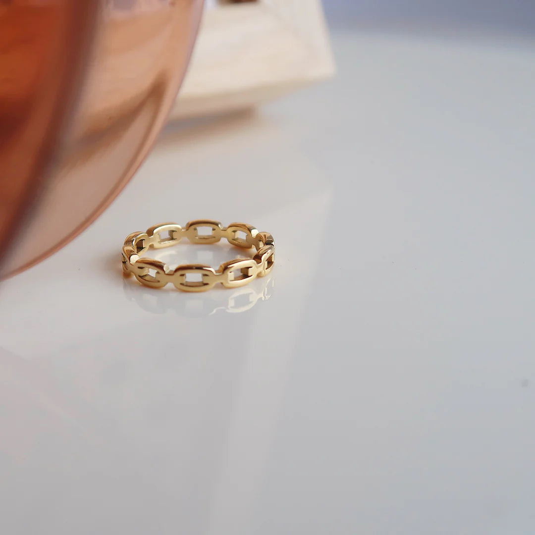 Margot Gold Chain Ring